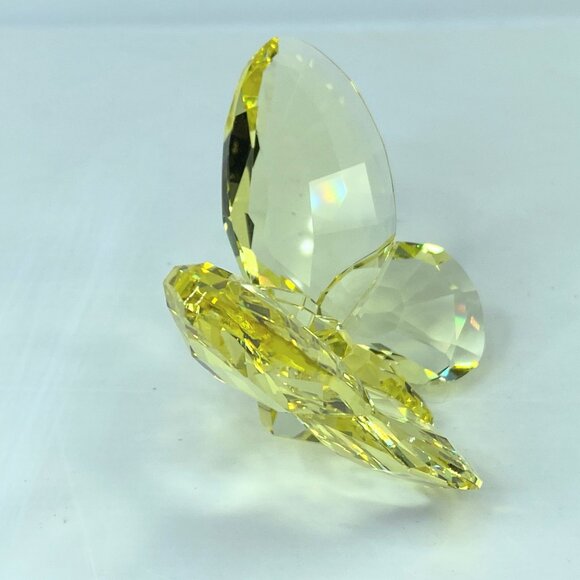 Swarovski Brilliant Butterfly figurine in Jonquil (yellow) crystal color S250 - Picture 4 of 7